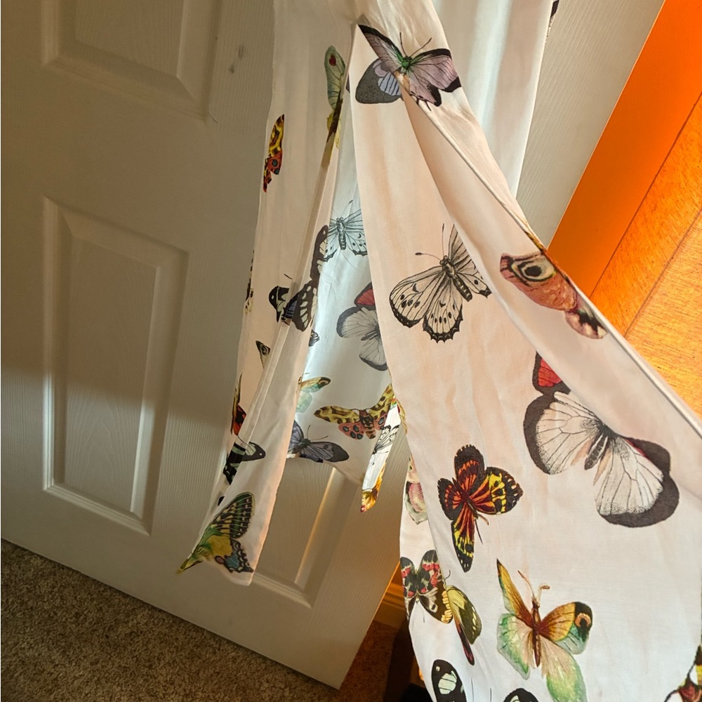 Johnny Was Colorful Butterfly Dress - Picture 2 of 8